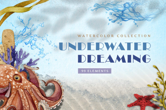 Underwater Dreaming - Watercolor Set